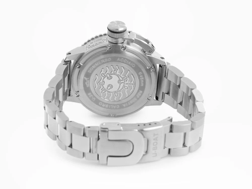 U-Boat Classico Sommerso Automatic Watch, Black, 46 mm, 9007/A/MT - Image 3