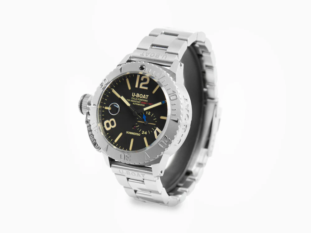 U-Boat Classico Sommerso Automatic Watch, Black, 46 mm, 9007/A/MT - Image 4