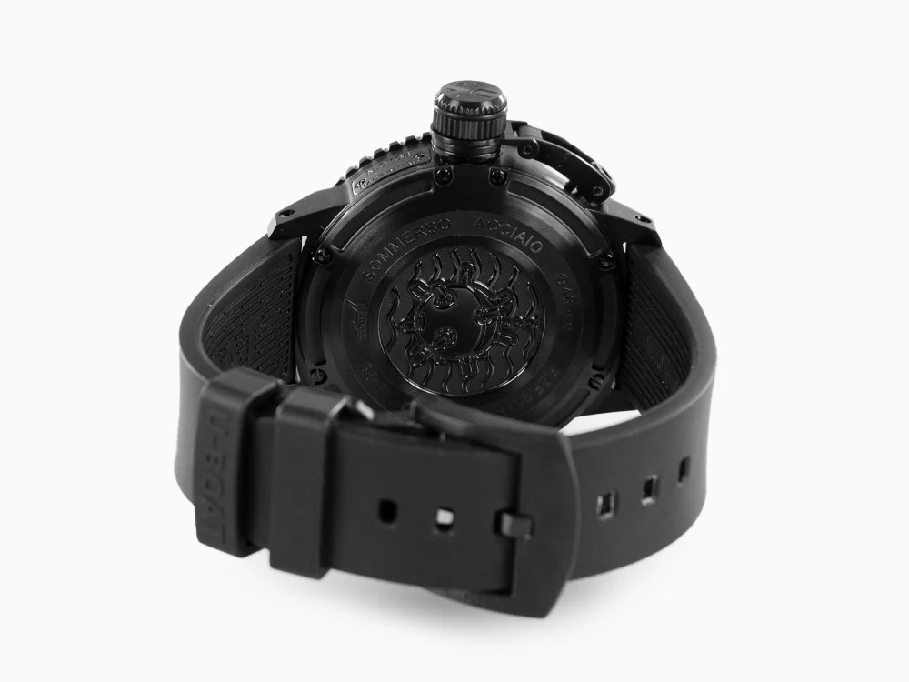 U-Boat Classico Sommerso Automatic Watch, DLC, Black, 46 mm, 30 atm, 9015 - Image 3