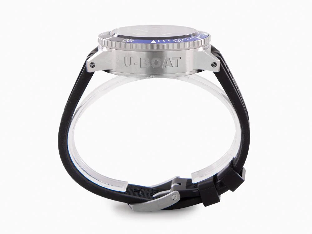 U-Boat Classico Sommerso Ghiera Ceramica Blue Automatic Watch, 46 mm, 9519 - Image 6
