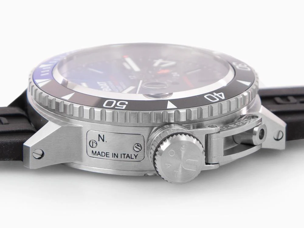 U-Boat Classico Sommerso Ghiera Ceramica Blue Automatic Watch, 46 mm, 9519 - Image 8