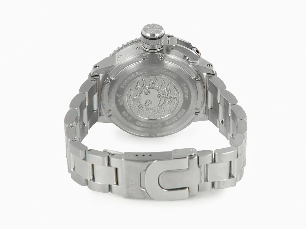 U-Boat Classico Sommerso Ghiera Ceramica Blue Automatic Watch, 46 mm, 9519/MT - Image 3