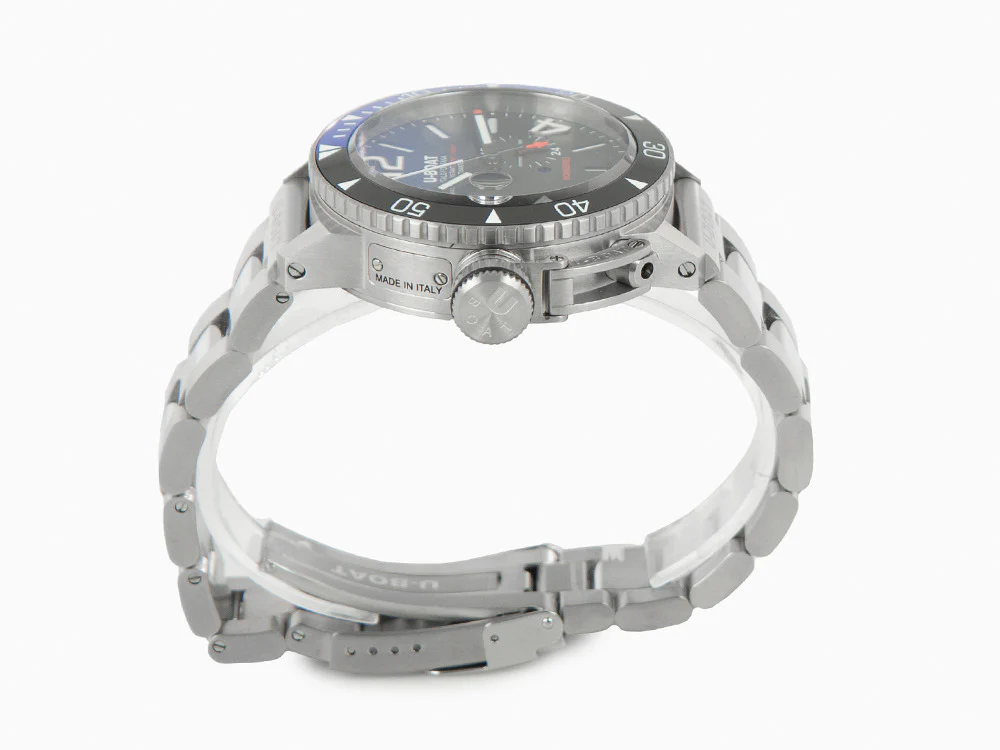 U-Boat Classico Sommerso Ghiera Ceramica Blue Automatic Watch, 46 mm, 9519/MT - Image 5