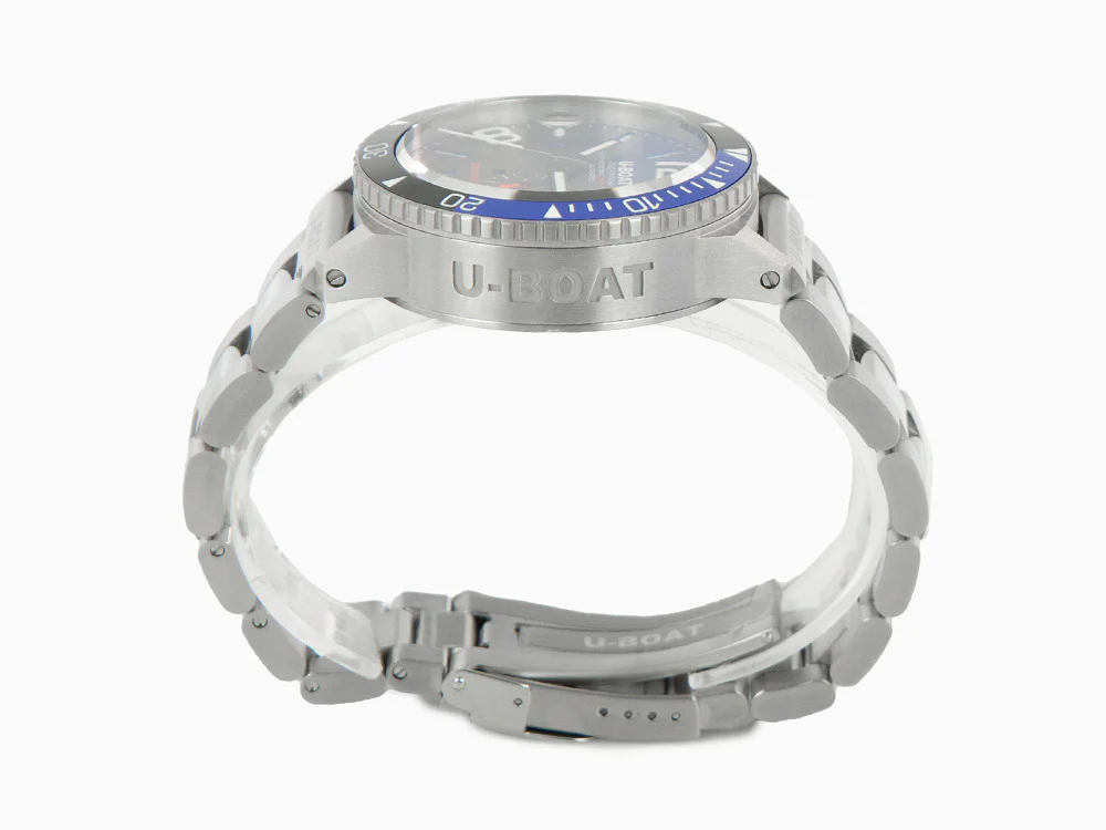U-Boat Classico Sommerso Ghiera Ceramica Blue Automatic Watch, 46 mm, 9519/MT - Image 6