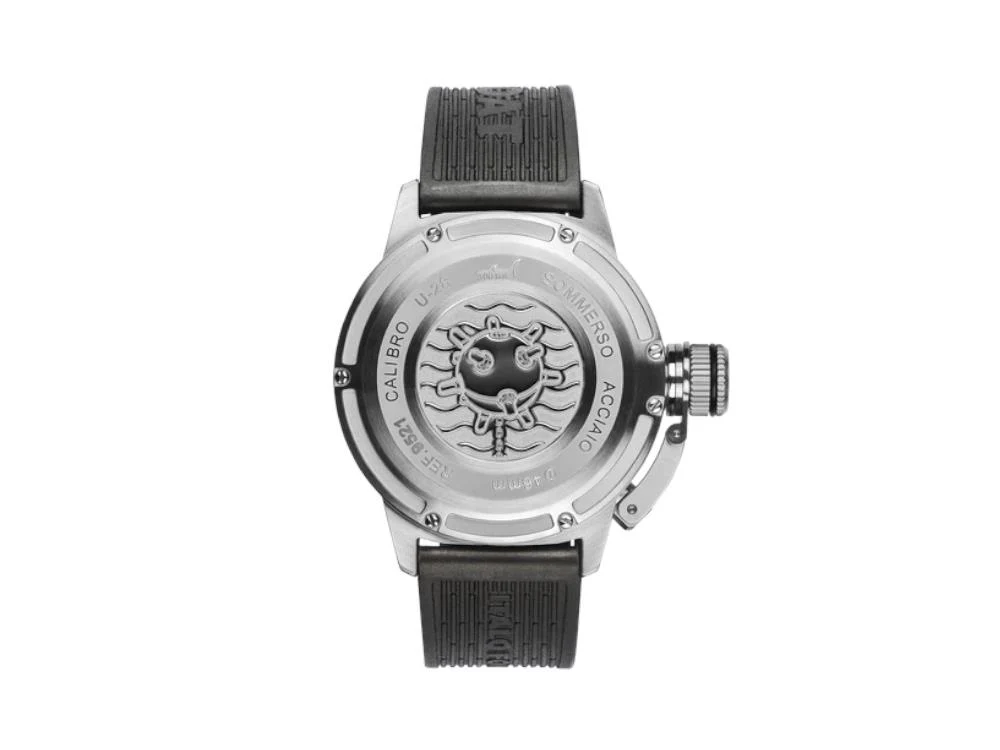 U-Boat Classico Sommerso Ghiera Ceramica Bordeaux Automatic Watch, 46 mm, 9521 - Image 3