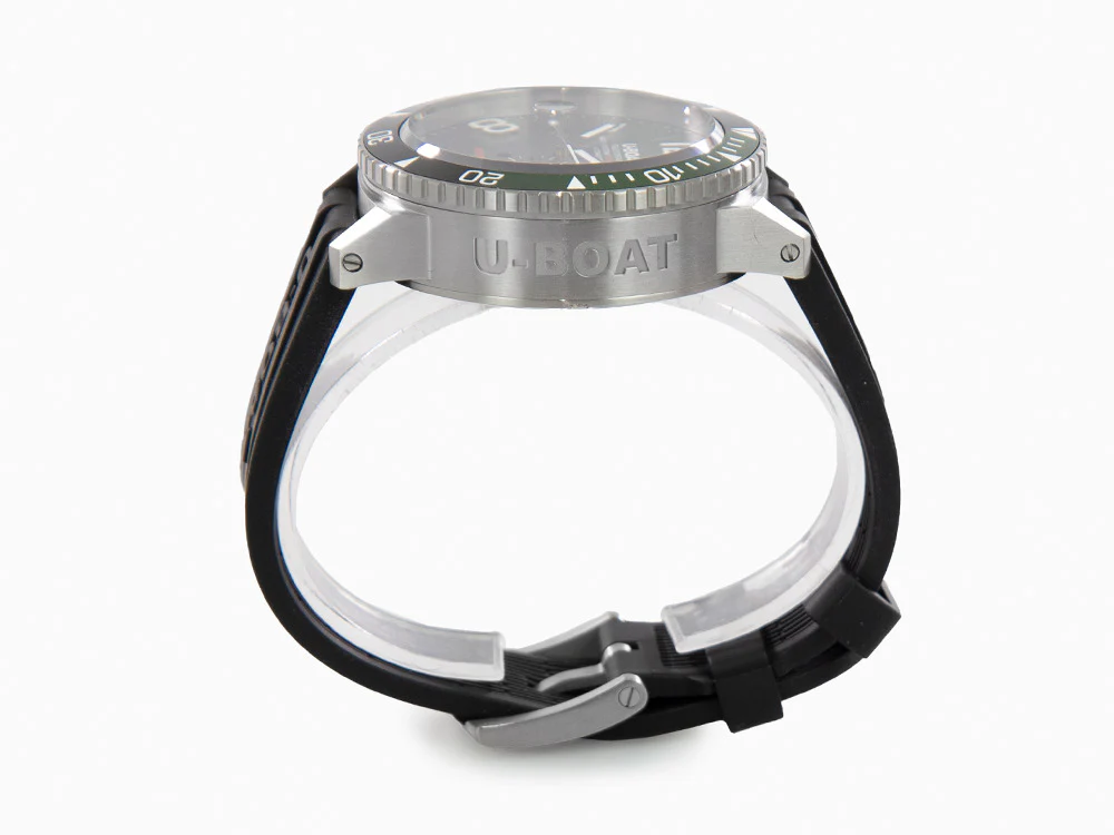 U-Boat Classico Sommerso Ghiera Ceramica Verde Automatic Watch, 46 mm 9520 - Image 6