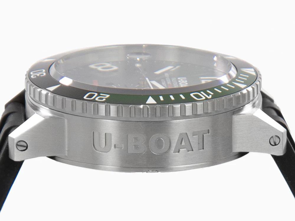 U-Boat Classico Sommerso Ghiera Ceramica Verde Automatic Watch, 46 mm 9520 - Image 9