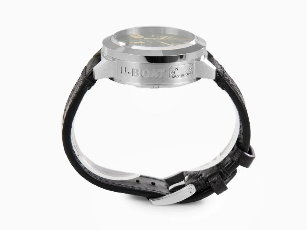 U-Boat Classico Tungsteno Chronograph Automatic Watch, Green, 45 mm, 9581 - Image 6