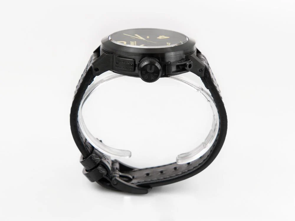 U-Boat Classico U-47 Dark Soul Automatic Watch, 47 mm, Leather strap, 9160 - Image 5