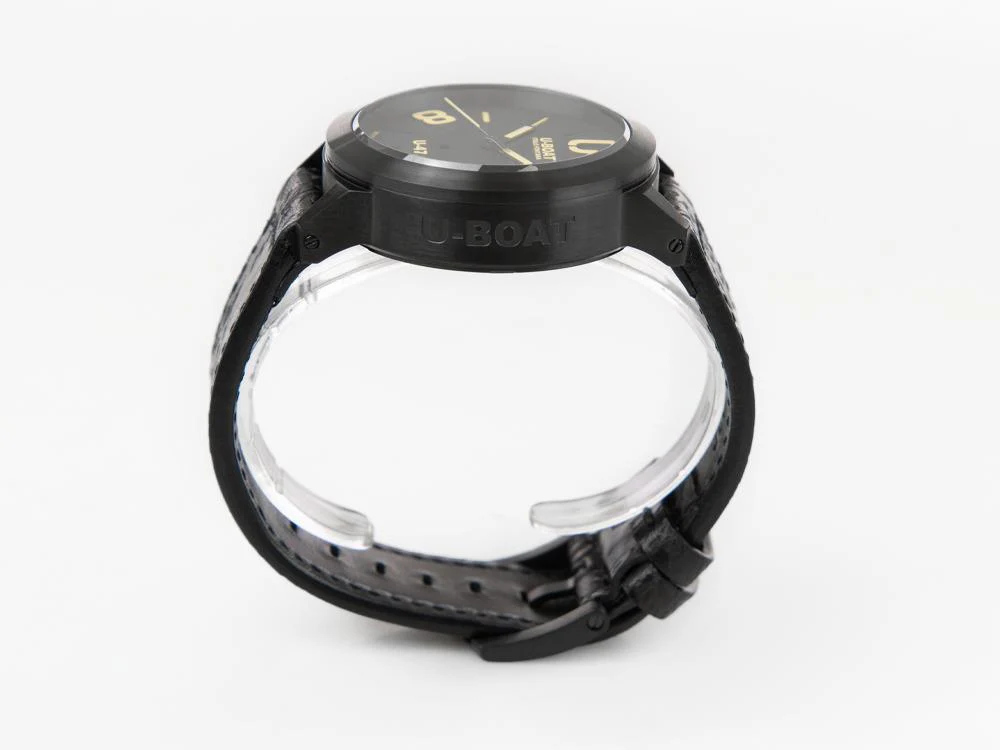 U-Boat Classico U-47 Dark Soul Automatic Watch, 47 mm, Leather strap, 9160 - Image 6