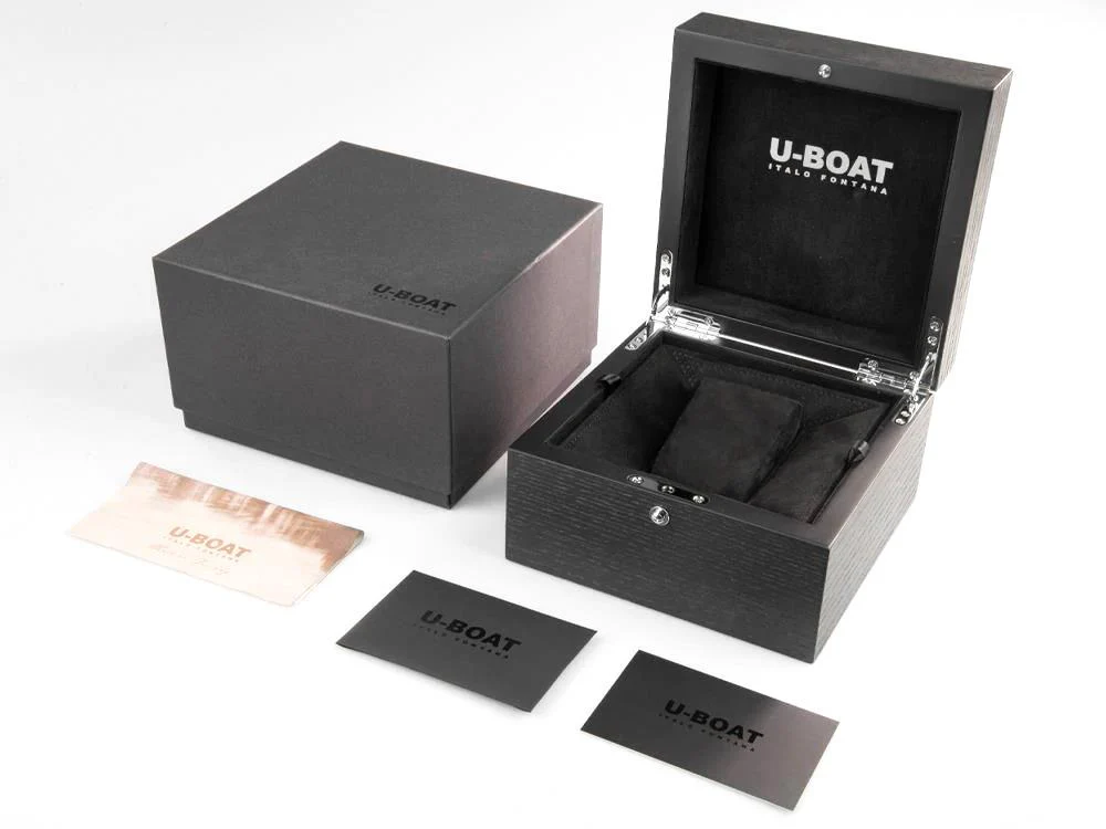 U-Boat Classico U-47 Dark Soul Automatic Watch, 47 mm, Leather strap, 9160 - Image 8
