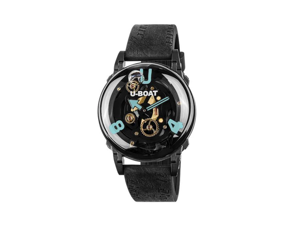 U-Boat U-65 PVD Aqua Quartz Watch, PVD, 44 mm, Grey, 3353 - Image 2