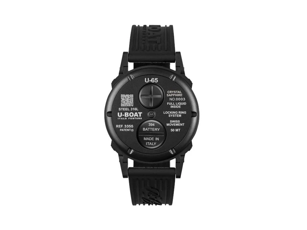 U-Boat U-65 PVD White Quartz Watch, 44 mm, 3355 - Image 3