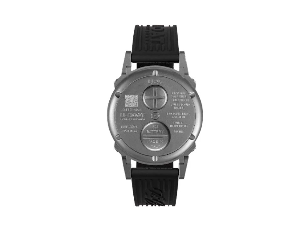 U-Boat U-65 SS White Quartz Watch, 44 mm, 3354 - Image 3