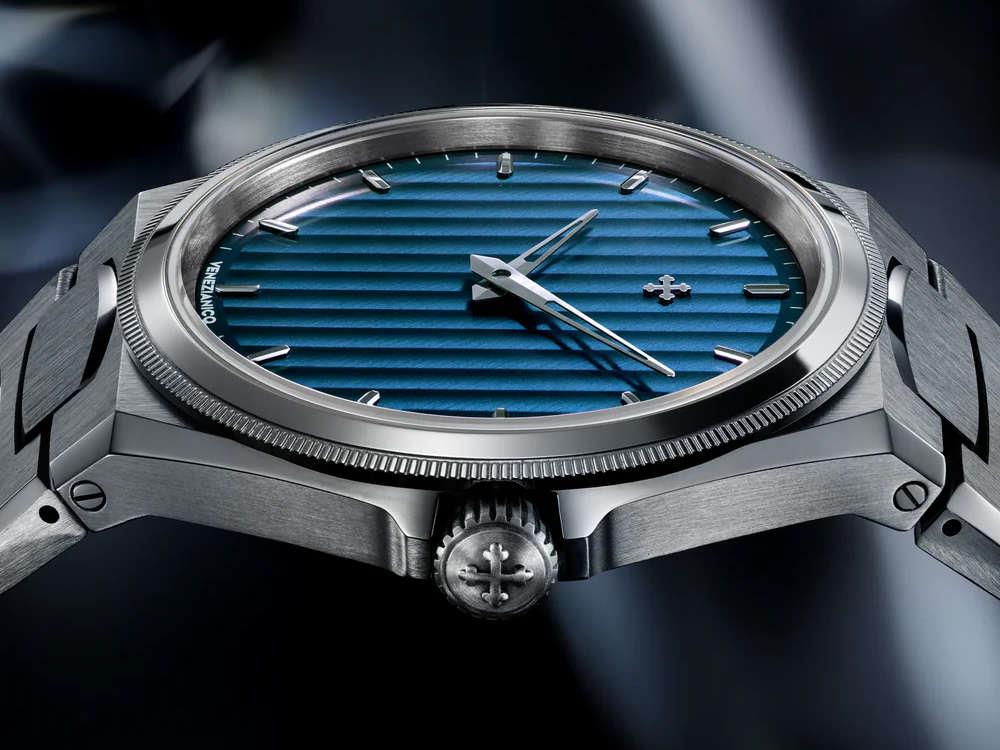 Venezianico Arsenale Automatic Watch, 40 mm, Blue, 6221502C - Image 8