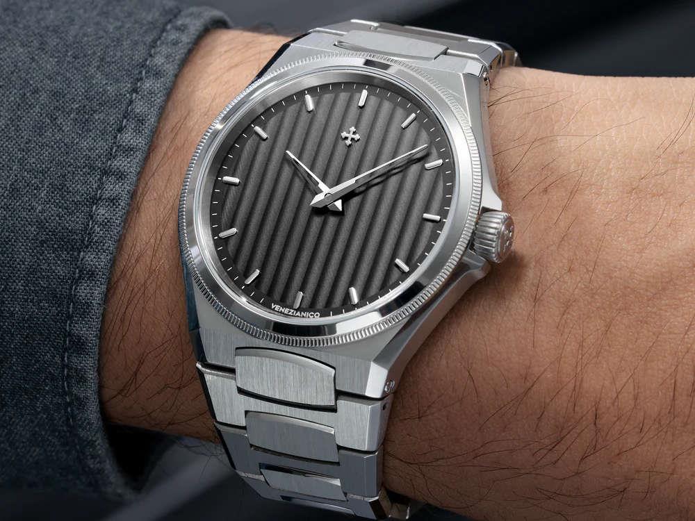 Venezianico Arsenale Automatic Watch, 40 mm, Grey, 6221503C - Image 4