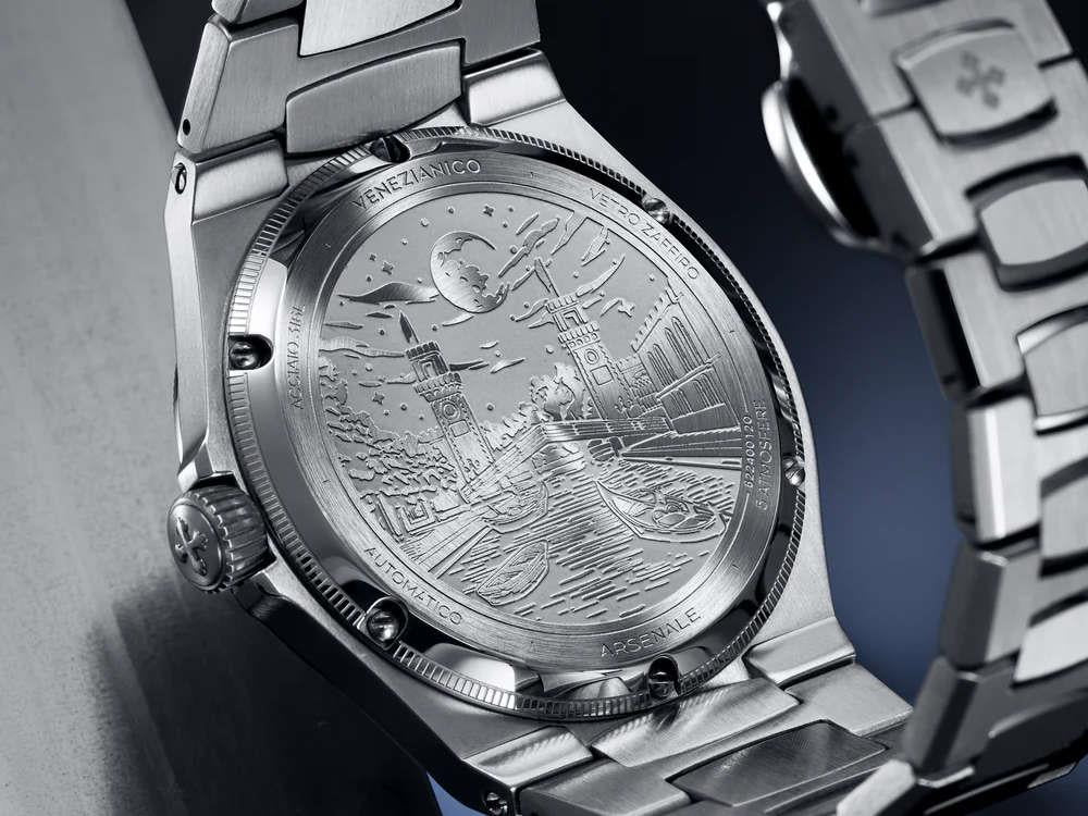 Venezianico Arsenale Automatic Watch, 40 mm, Grey, 6221503C - Image 7