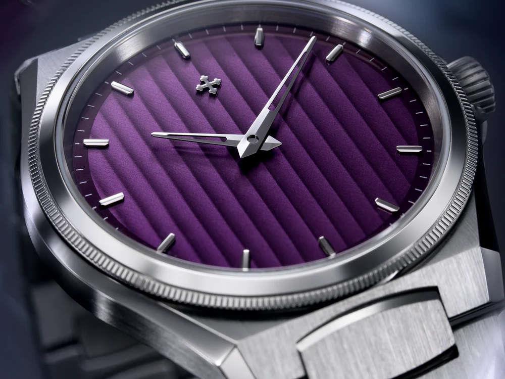 Venezianico Arsenale Automatic Watch, 40 mm, Violet, 6221501C - Image 2