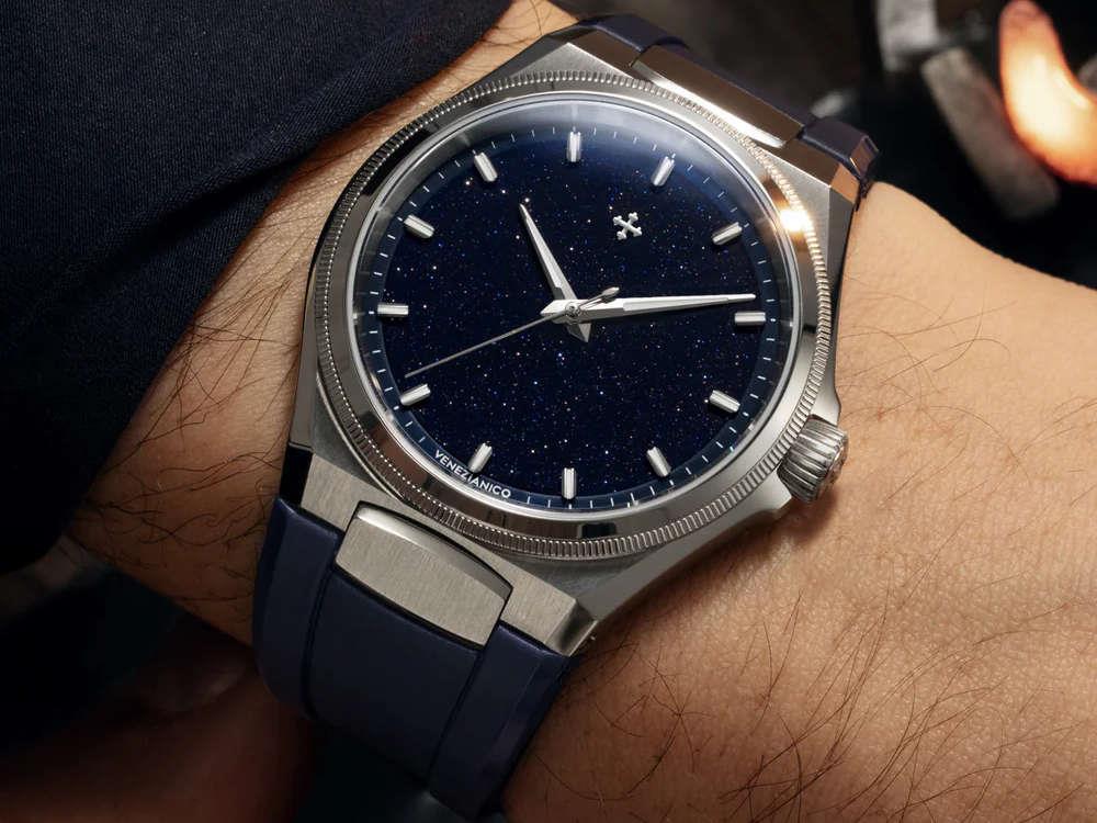 Venezianico Arsenale Avventurina Automatic Watch, 40 mm, Blue, 6221550 - Image 6