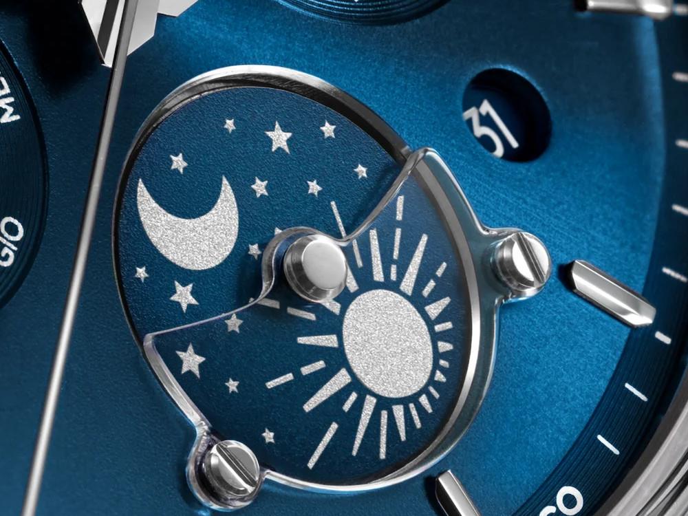 Venezianico Arsenale Calendario Automatic Watch, 40 mm, Blue, 6221580C - Image 4