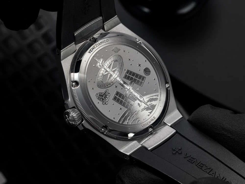 Venezianico Arsenale Ultrablack Automatic Watch, 40 mm, 6221510 - Image 4