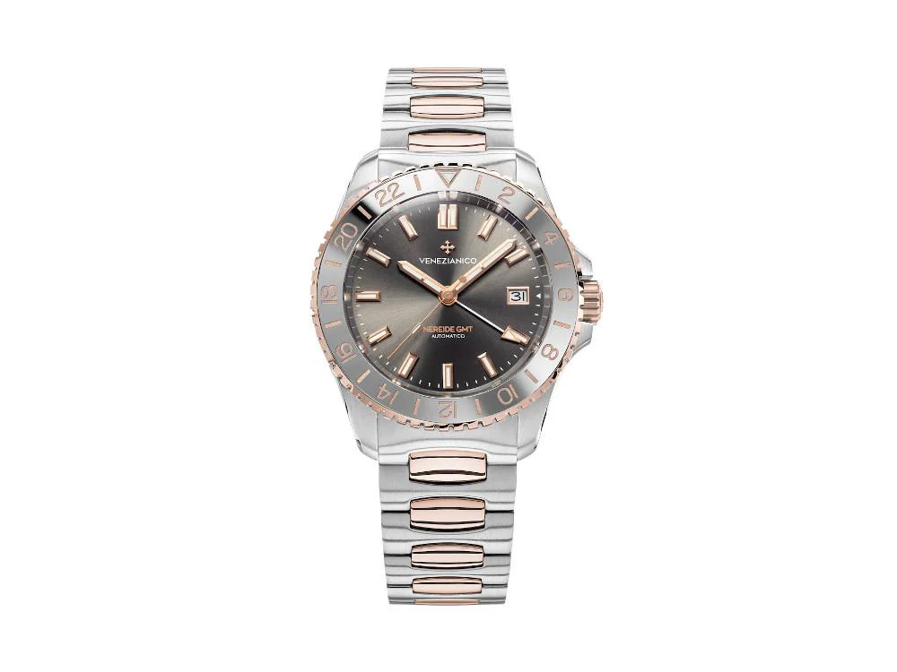 Venezianico GMT Grand Tour Nereide Automatic Watch, 39 mm, 3521510C