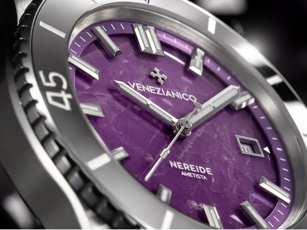 Venezianico Nereide Ametista Automatic Watch, 42 mm, Violet, 4521545 - Image 5