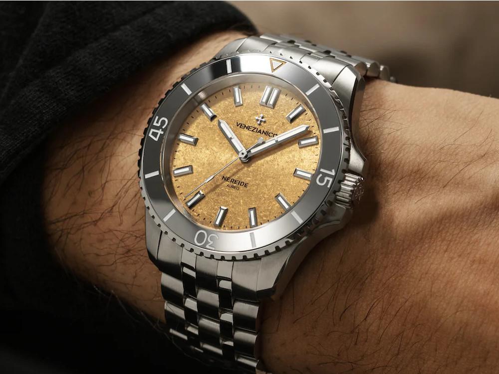 Venezianico Nereide Aureo Automatic Watch 39 mm, Gold, 3121590S - Image 3
