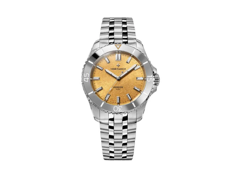 Venezianico Nereide Aureo Automatic Watch, 42 mm, Gold, 4521590S