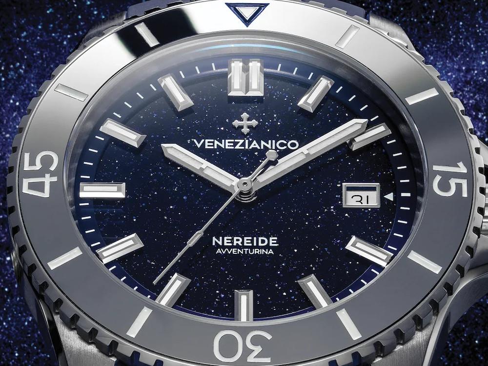 Venezianico Nereide Avventurina Automatic Watch, 42 mm, Blue, 4521550 - Image 2
