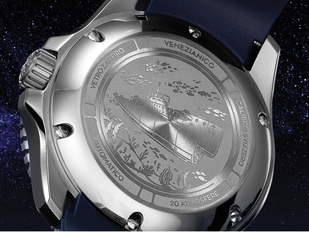 Venezianico Nereide Avventurina Automatic Watch, 42 mm, Blue, 4521550 - Image 3