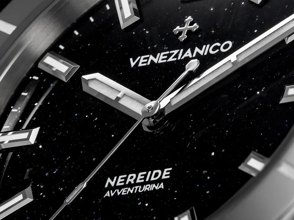 Venezianico Nereide Avventurina Nera Automatic Watch, 39 mm, Black, 3121550C - Image 3