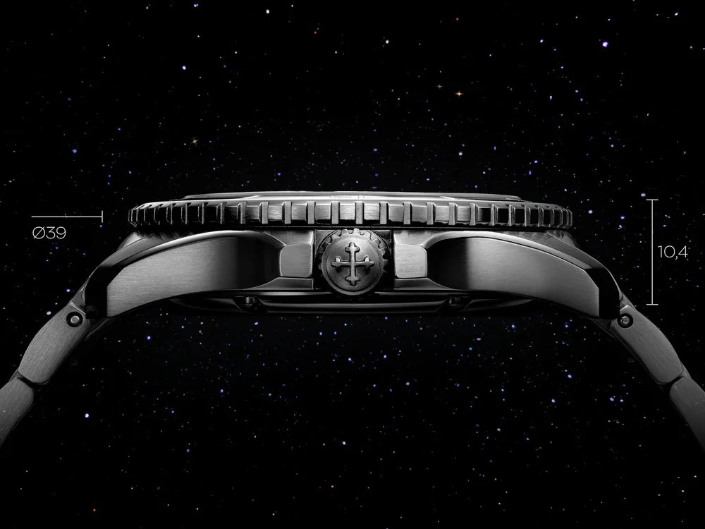 Venezianico Nereide Avventurina Nera Automatic Watch, 39 mm, Black, 3121550C - Image 6