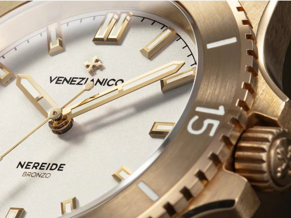 Venezianico Nereide Bronzo Automatic Watch 39 mm, White, 3121556 - Image 3