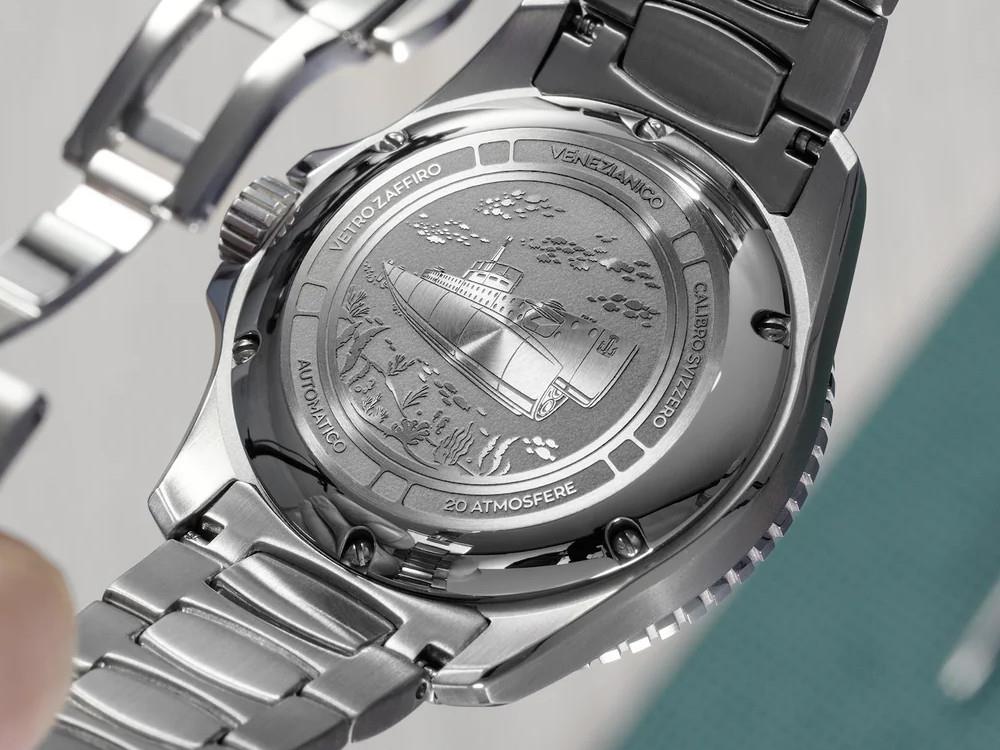 Venezianico Nereide Ceramica Automatic Watch, 42 mm, Black, 4521530C - Image 3