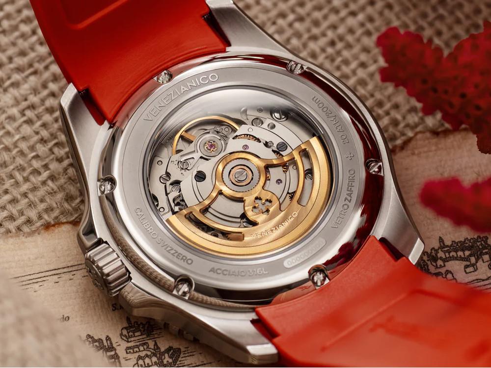 Venezianico Nereide Corallo Automatic Watch, 42 mm, Red, 4521546 - Image 3