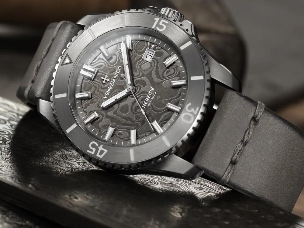 Venezianico Nereide Damasco Automatic Watch, 42 mm, Grey, 4521565 - Image 2