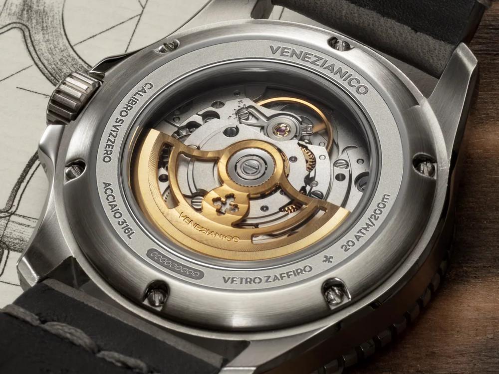 Venezianico Nereide Damasco Automatic Watch, 42 mm, Grey, 4521565 - Image 3