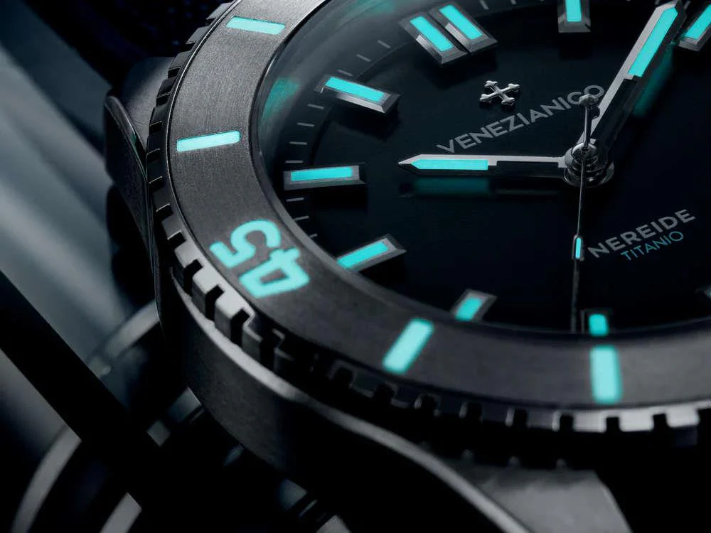 Venezianico Nereide Titanio Automatic Watch, 42 mm, Blue, 4521558 - Image 3