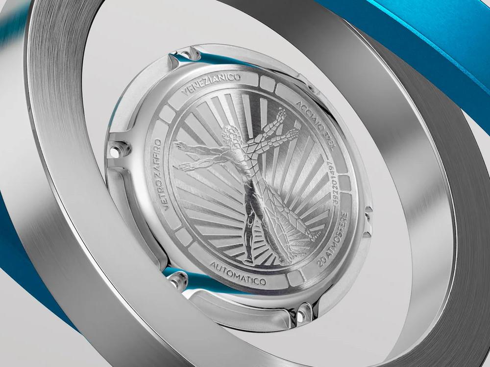 Venezianico Nereide Ultraleggero Automatic Watch 42 mm, Blue, 3921506 - Image 4