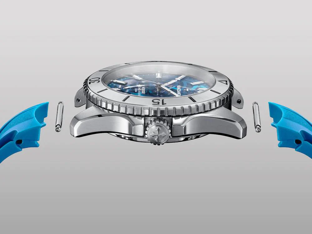 Venezianico Nereide Ultraleggero Automatic Watch 42 mm, Blue, 3921506 - Image 5