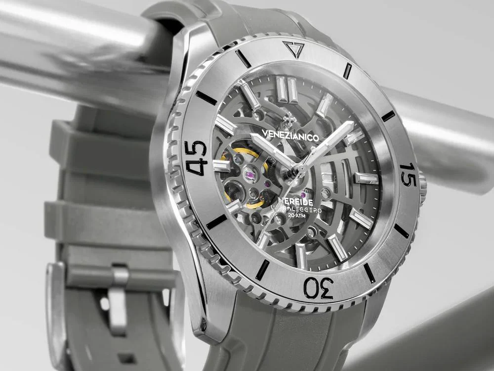 Venezianico Nereide Ultraleggero Automatic Watch, 42 mm, Grey, 3921508 - Image 3
