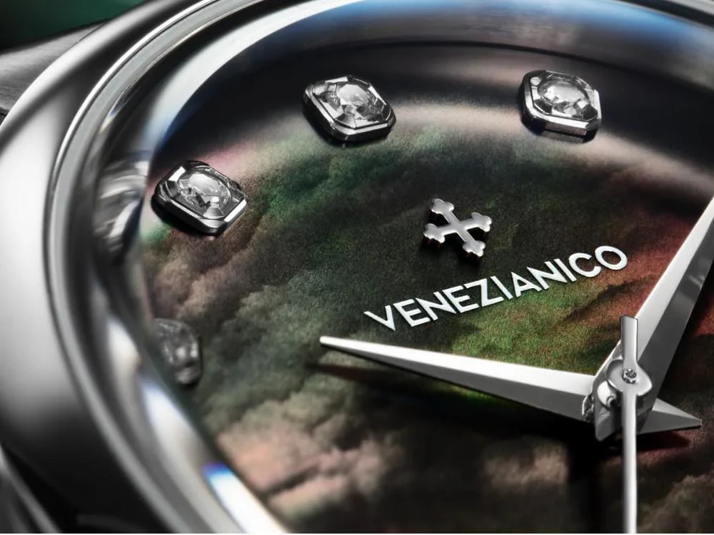 Venezianico Redentore Automatic Watch, 36 mm, Black, 1121521C - Image 2