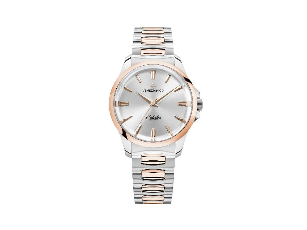 Venezianico Redentore Automatic Watch, 36 mm, Silver, 1121506C