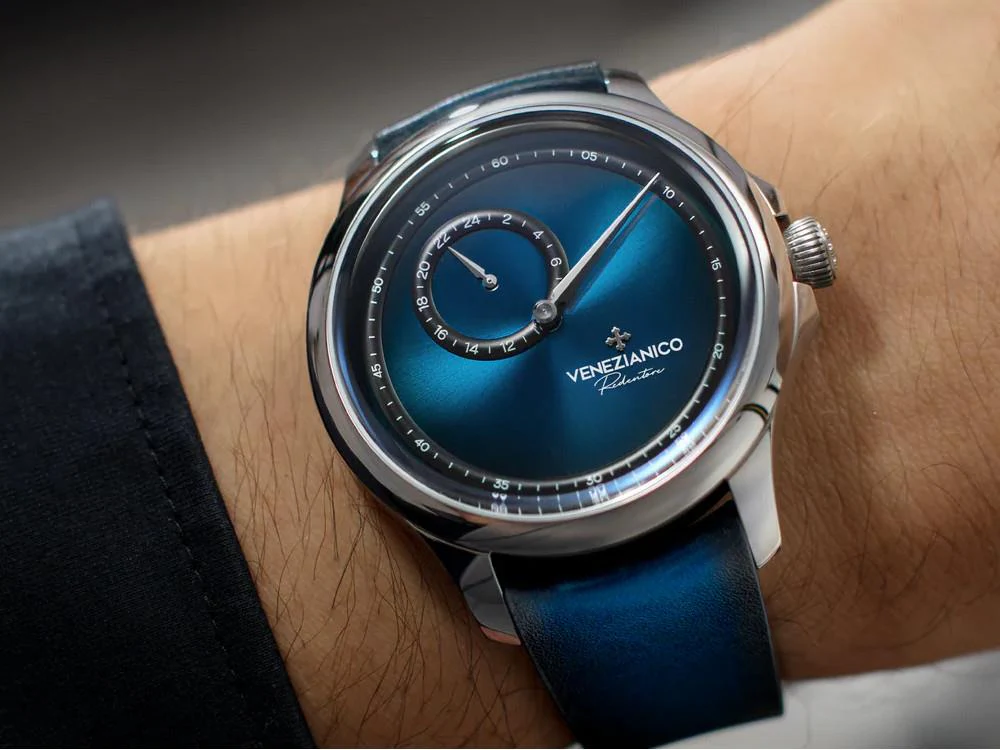 Venezianico Redentore Enigma Automatic Watch, 40 mm, Blue, 1221571 - Image 3