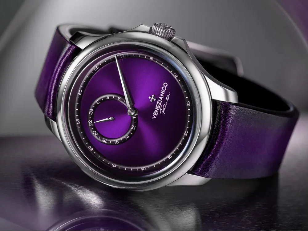 Venezianico Redentore Enigma Automatic Watch, 40 mm, Violet, 1221572 - Image 2