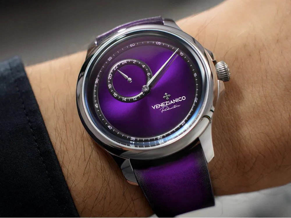 Venezianico Redentore Enigma Automatic Watch, 40 mm, Violet, 1221572 - Image 4