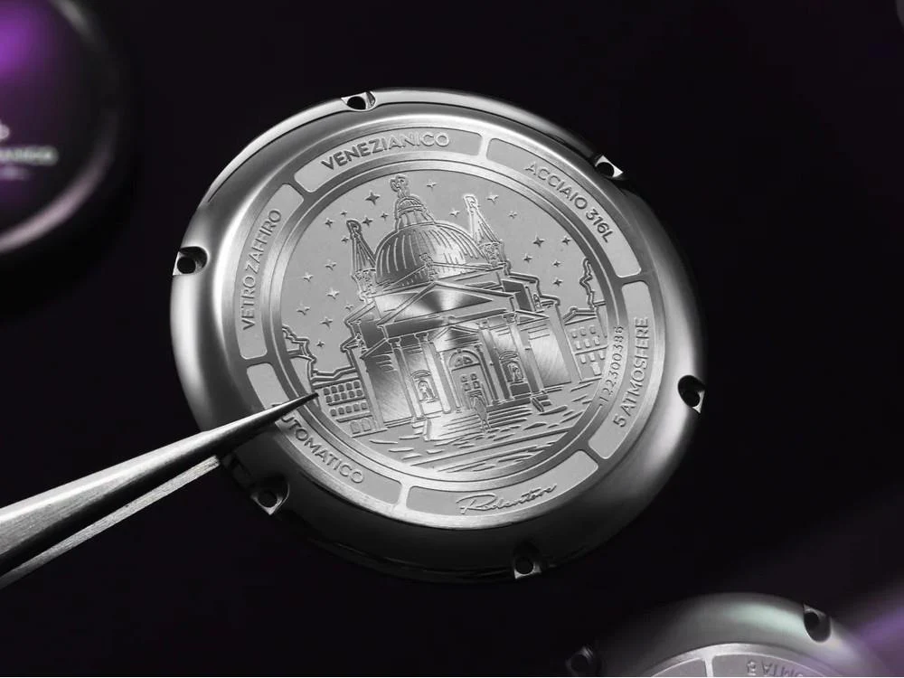 Venezianico Redentore Enigma Automatic Watch, 40 mm, Violet, 1221572 - Image 6