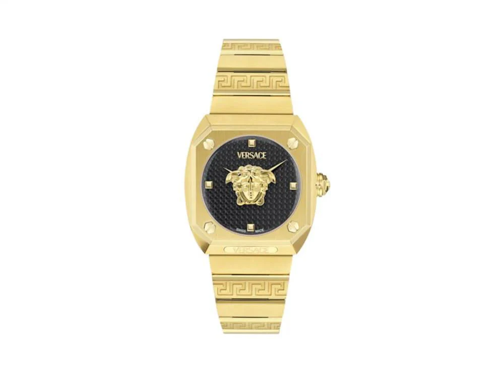 Versace Antares Quartz Watch, Black, 35 x 37 mm, Sapphire Crystal, VE0R00525 - Image 2
