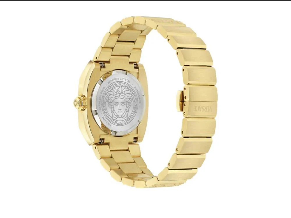 Versace Antares Quartz Watch, Black, 35 x 37 mm, Sapphire Crystal, VE0R00525 - Image 4